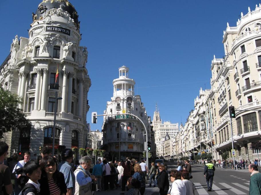Appartement Flat For Groups 8 People In Gran Via-Cgrac4 à Madrid Extérieur photo